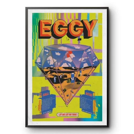 Discover Eggy Tour 2025 Poster