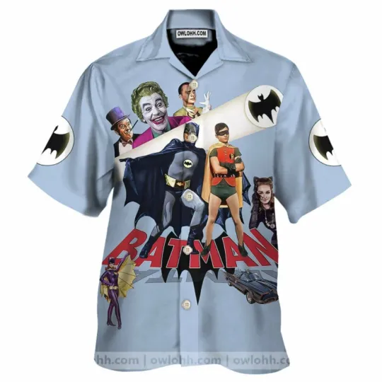Robin Batman Catwoman Tv Series Summer Hawaiian Shirt