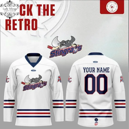 Discover Personalized South Carolina Stingrays Rock The Retro 2026 Hockey Shirt Men's