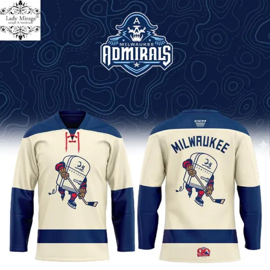 Discover Milwaukee Admirals Fridge 2026 Hockey Shirt Men's Fan Gear Gift