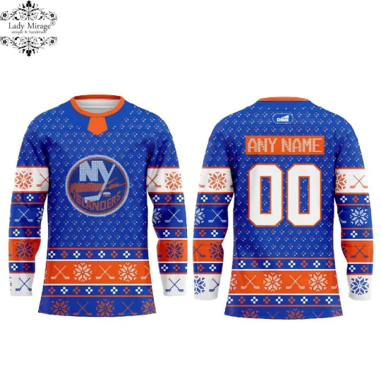 Discover Personalize New York Islanders Christmas And New Years Shirt Men's Fan Gear Gift