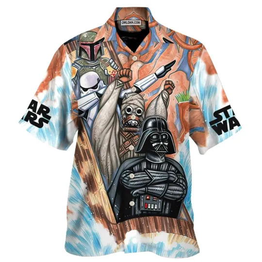 Discover STAR WARS Splash Mountain Summer Hawaiian Shirt