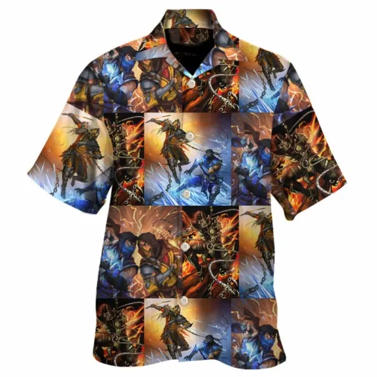 Discover Mortal Kombat Combat Summer Hawaiian Shirt
