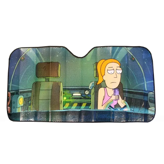 Rick and Rickandmorty Foldable Universal Windshield Sun Shade for Car Suv Truck