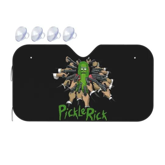 Discover Rick And Rickandmorty Car Sun Shade Windshield Sunshade Aluminum Foil Sun Shield For Uv