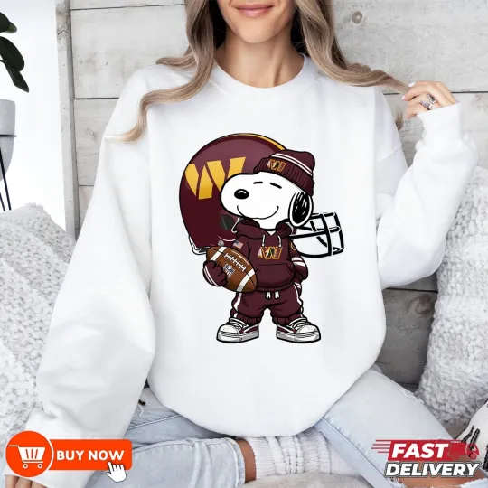 Discover Washington Commander Football Sweatshirt - Full Colors, Full Size