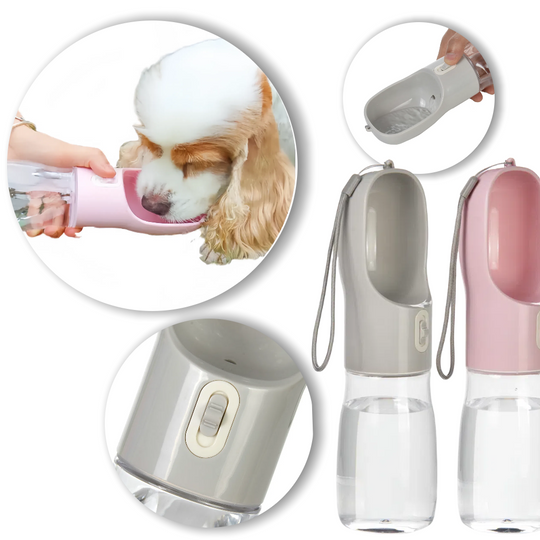 Discover Portable Dog Water Bottle for Small Large Dogs Cat Leakproof Travel Drinking Bowl Pet Outdoor Water Dispenser Chihuahua Supplies