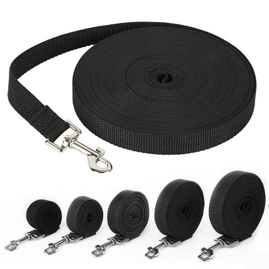 Discover Nylon Dog Leash For Small Medium Large Dogs Puppy Walking Strong Traction Long Rope Golden Retriever Labrador Pet Supplies