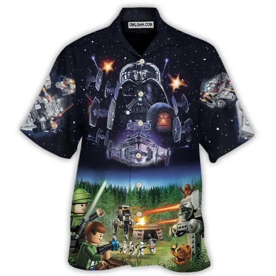 Star Wars Lego Summer Hawaiian Shirt