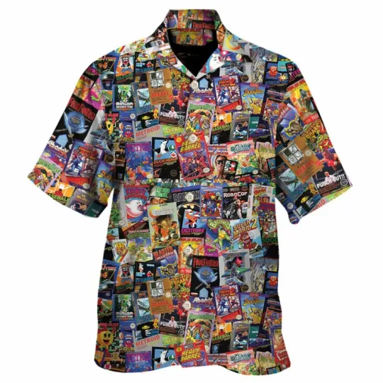 Discover Retro Video Game 8211 Hawaiian Shirt 8211 Owl Ohh_pmo_63