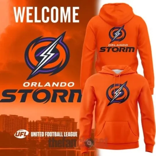 Discover Welcome the Orlando Storm1 Hoodie Limited Edition All Sizes Reprint
