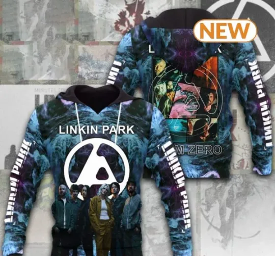 BG Linkin Park From Zero Rock Band All Over Print Hoodie 3D Full Sizes XS-5XL