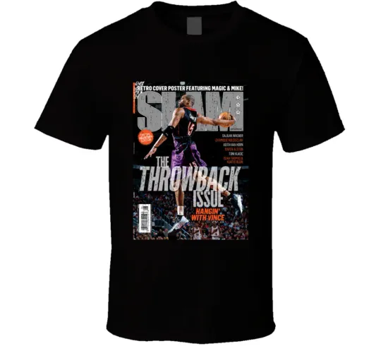 Discover Slam Magazine Issue 180 Vince Carter Basketball T-Shirt