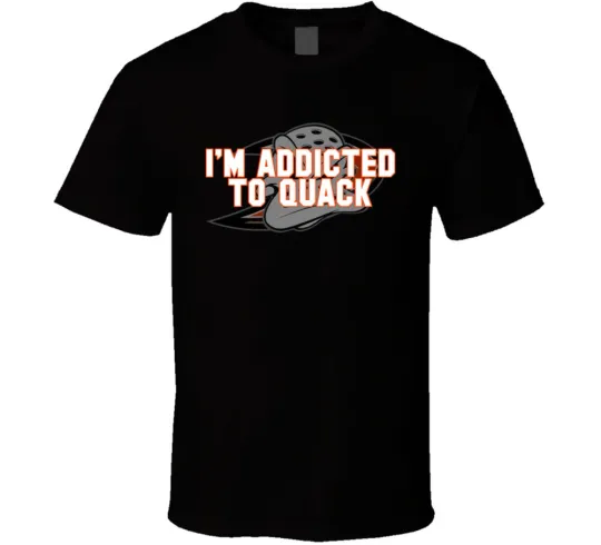 Anaheim Ducks Hockey Addicted To Quack T-Shirt