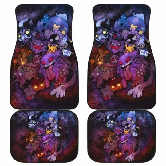 PKM Ghost Car Floor Mats Universal Fit Car Accessories