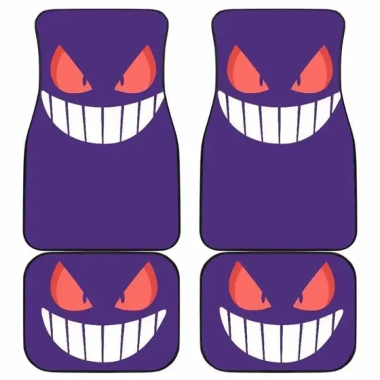 Gengar PKM Car Floor Mats Universal Fit Car Accessories
