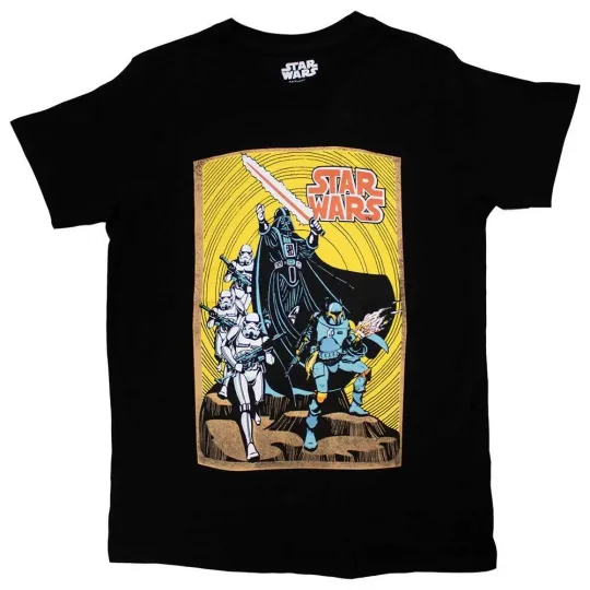 Discover Star Wars Unisex T-Shirt Vader Command Scene