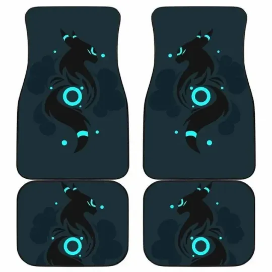 Discover Umbreon Eevee Car Floor Mats Universal Fit Car Accessories