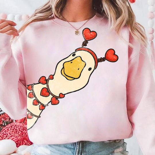 Discover Retro Valentine Goose Png, Funny Valentine Goose PNG, Pink Coquette Valentine Shirt Design, Sublimation, XoXo Be Mine Png, Cute Goose Png