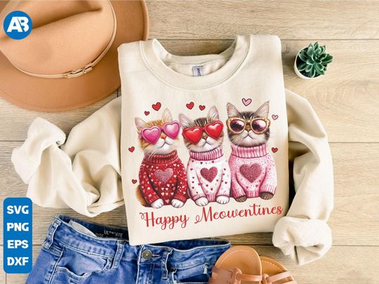 Discover Valentine Cat Png, Valentine Png, Heart Love Cat Valentine Png, Cat Lover Png, Trendy Valentine Png, Cat Valentine Png, Valentines Shirt Png