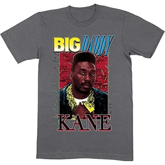 Discover Big Daddy Kane Ropes Logo T-Shirt Mens Charcoal Grey