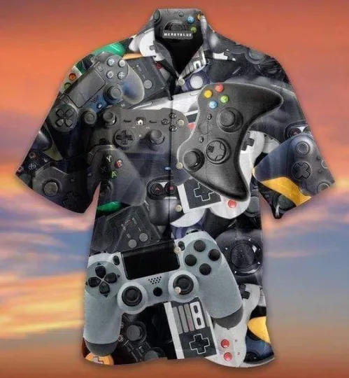 Discover Let Beat Level With Game Controller Summer Hawaiian Shirt