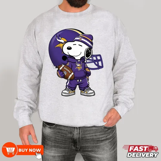 Minnesota Vikings Football Sweatshirt