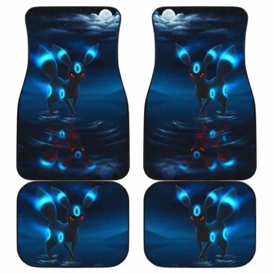 Umbreon PKM Car Floor Mats Universal Car Accessories