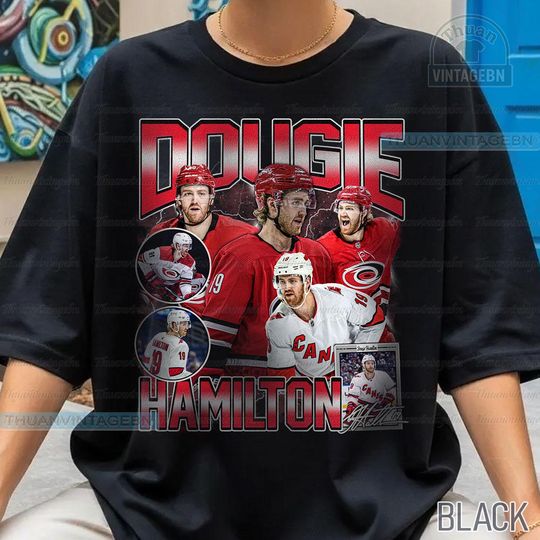 Discover Vintage Dougie Hamilton shirt, Dougie Hamilton Tee, Comfort colors Dougie Hamilton Tee, Bootleg Rap tee, Carolina Youth Hockey Tee