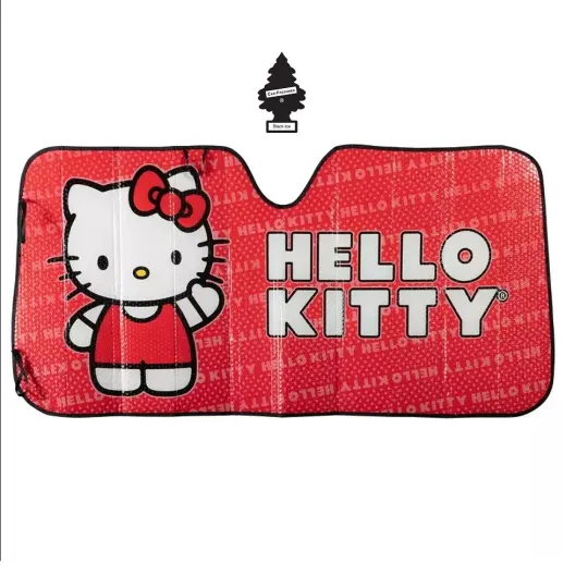 Discover New Hello Kitty Car Window Accessory Windshield Sun Shade Bundle In For VW