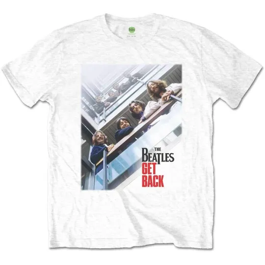 Discover The Beatles Unisex T-Shirt Get Back Poster