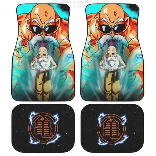 Master Roshi Car Accessories Custom Dragon Ball Anime Car Floor Mats