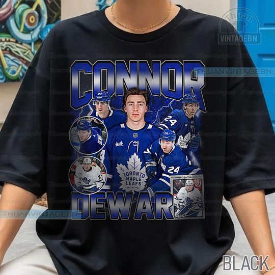 Discover Vintage Connor Dewar shirt, Connor Dewar Tee, Comfort colors Connor Dewar Tee, Bootleg Rap tee, Toronto Youth Hockey Tee