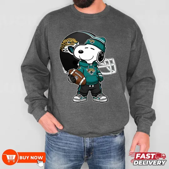 Discover Jacksonville Jaguars Football Sweatshirt - Full Colors, Full Size