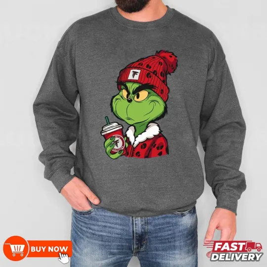 funny character football Atlanta Falcons Team Football Sweatshirt