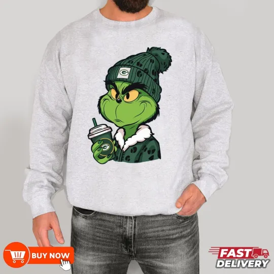 funny character football Green Bay Packers Team Football Sweatshirt