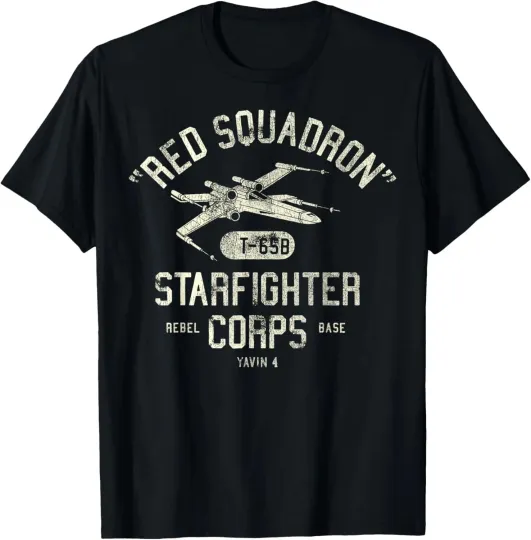 Discover Disney Star Wars Rebel X-Wing Starfighter Corps Collegiate T-Shirt