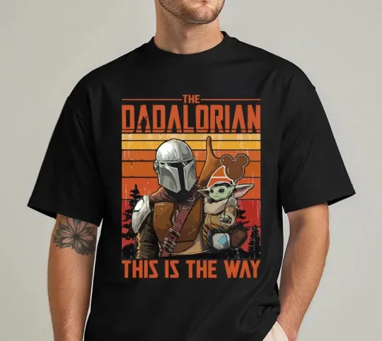 Discover Disney The Dadalorian Star Wars T-Shirt
