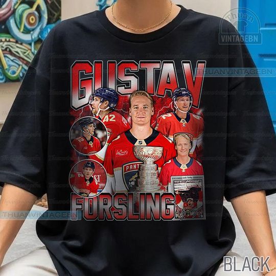 Discover Vintage Gustav Forsling shirt, Gustav Forsling Tee, Comfort colors Gustav Forsling Tee, Bootleg Rap tee, Florida Youth Hockey Tee