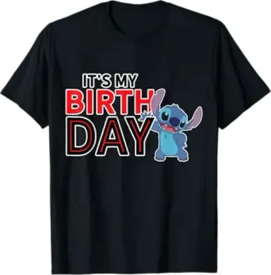 Discover Lilo & Stitch Happy Birthday T-Shirt