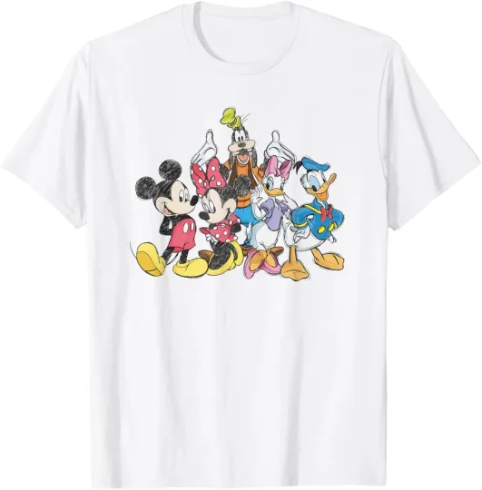 Discover Mickey Mouse And Friends T-Shirt