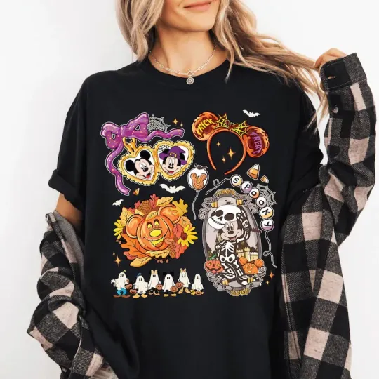 Discover Vintage Disneyland Mickey And Friends T-Shirt