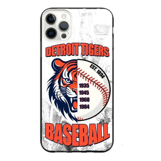 Detroit Tigers  iPhone Case & Galaxy Case Tigers Baseball Cover