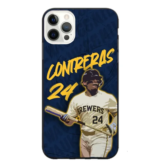 Discover William Contreras iPhone Case & Galaxy Case Baseball Milwaukee Cover