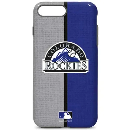 Discover SkinIt MLB Licensed Colorado Rockies Pro Case For iPhone 8 Plus & 7 Plus (5.5")