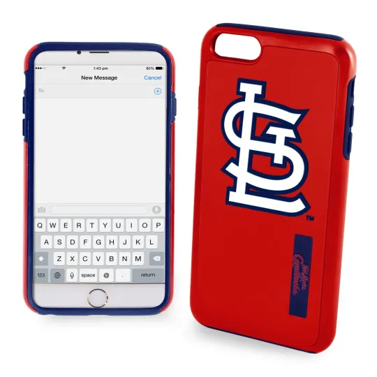 St. Louis Cardinals Hybrid Case for iPhone 6 Plus, 6S Plus (5.5")
