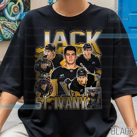 Discover Vintage Jack St. Ivany shirt, Jack St. Ivany Tee, Comfort colors Jack St. Ivany Tee, Bootleg Rap tee, Pittsburgh Youth Hockey Tee