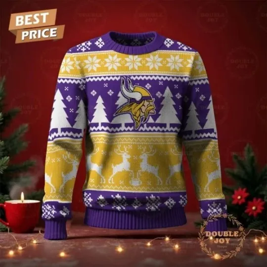 Minnesota Football Merry Christmas 2025 Sweater All Sizes