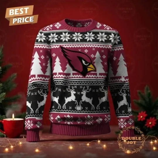 Discover Arizonna Football Merry Christmas 2025 Sweater All Sizes