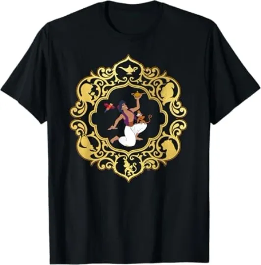 Discover Disney’s Aladdin 30th Anniversary One Step Ahead T-Shirt Size S - 5XL